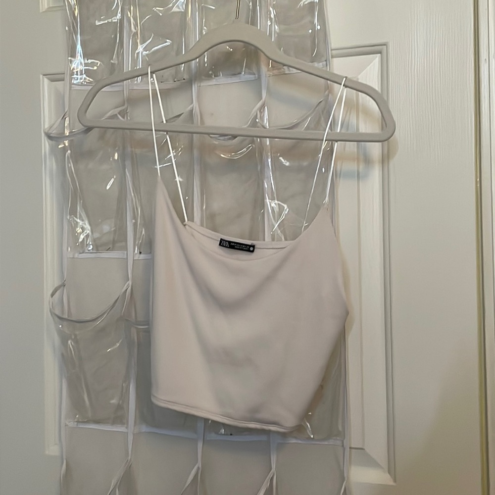 Zara cropped tank